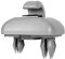 Auto Innenarchitektur Visor, Hakenklammhalterung, Auto Innenarchitektur Sun Visor Haken -Clip -Halterung kompatibel mit A3 A4 A5 Q3 Q5 Grau