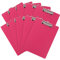 LOPYXBR 10 Stück Klemmbrett A4, Kunststoff Klemmbretter A4 mit Metalklemme und Aufhängeose, 315x225mm Rose Clipboard A4 für Schule,Zuhause, Büro