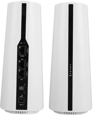 Router CPE 5G con Slot per Scheda SIM, Router Modem Cellulare Dual Band 2.4G 5.8G, Router Internet Portatile Wireless 5G NR NSA SA per Ufficio Domestico (Spina europea)
