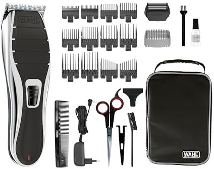 WAHL Clipper 2-in-1 Haarschneider und Rasierer Lithium-Ionen-Akku kabelloser Haarschneider und Rasierer Combo Kit