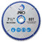 .PRO Lame de Scie Circulaire en Bois 190mm x 80 Dents x 20mm Alésage (Bague de réduction 16mm) Compatible avec Makita, Dewalt, Bosch, Milwaukee, Evolution