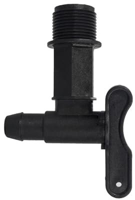 MNEVZX bierbrauset Brauen Fass Kunststoff Wasserhahn Ersatz Brau Ausrüstung Hausgemachte Keg Tap Adapter Bier Hause Brauen Werkzeuge Heimbrau-Sets(Black)