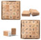 Rebanky 50 Stück Vintage Holzstempel Set – 25 Botanische Blumen, Schmetterlinge & Pflanzenmotive aus Holz/Gummi für DIY Karten, Scrapbooking & Geschenke (Inkl. Aufbewahrungsbox)