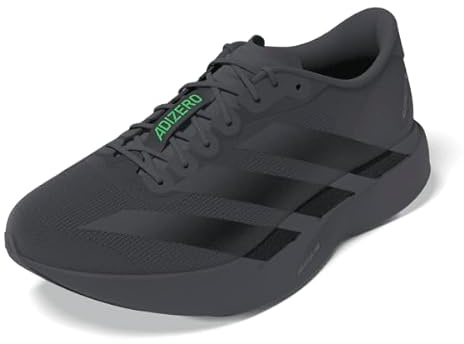 Adidas Men's Adizero Evo SL M Grey fiveCore Black/Lime Burst 11.5 US, Multi, 10.5 UK