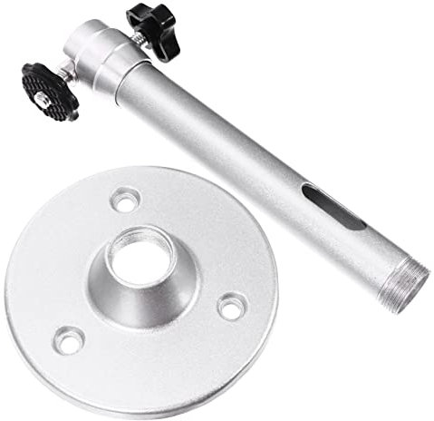 CIYODO Support de projecteur Plat étagère Murale pour projecteur Support Mural Monter Support de Montage du projecteur Titulaire du projecteur Alliage d'aluminium Silver