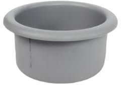 QASVOU Lot de 3 Porte-gobelets en Plastique encastrés for Bouteilles d'eau 72 mm/77 mm/79 mm for Camping-Car, Voiture, Bateau, remorque Facile à Installer(Gray 72mm)