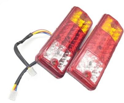 Generisch Auto-Rücklicht 12–60V Elektrofahrzeug-Dreirad-Rücklicht dreirädriges Auto Blinker für Signalbremse