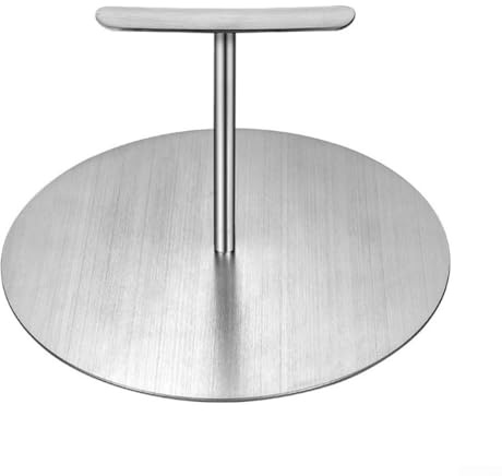 Stainless Steel Smash Burger Press for Hamburger Patties and Cooking Meat Multipurpose Kitchen Tool Compatible with Grill Skillet and Stove (15cm)