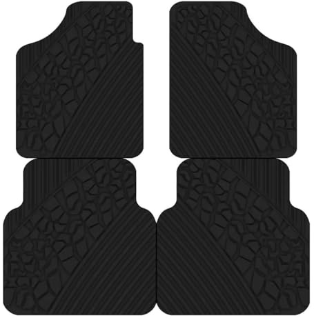 XGIXG Car Mats Set for Dacia Duster 4x4 2010-2025 Floor Pads Water Proof Hard Wearing Car Floor Mats Non Slip Full Coverage Floor Protection Easy Clean