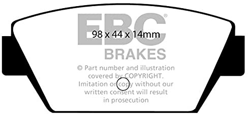 EBC Brakes DP576 Blackstuff Bremsbeläge