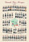 Educational - Bildung Französiche Weine - Grands Vins Rouges de France Bildungsposter Plakat Druck - Version in Englisch - Grösse 68x98 cm