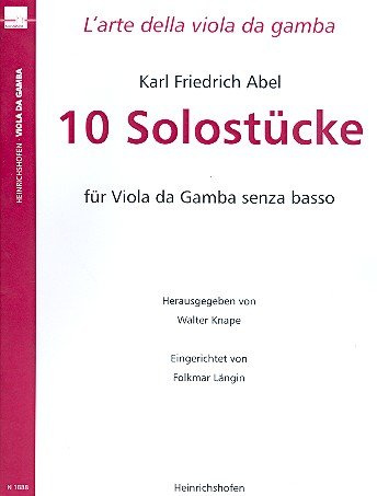 Solostucke(10) Viola Da Gamba - Buch