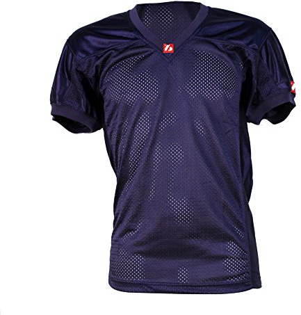 FJ-2 American Football Trikot, Match, Gr. XL, Marineblau (L)