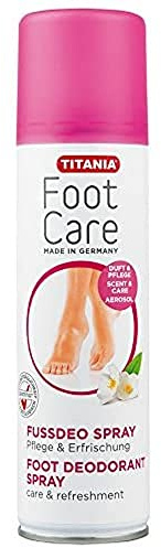 TITANIA Fussdeospray, 20 Aerosolspray, 1er Pack (1 x 184 g)