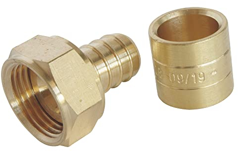 SOMATHERM FOR YOU, Raccord à glissement écrou tournant 20/27 pour tube PER Ø16 - Montage facile, résistant à la corrosion, certifié NF, pression max 10 bars, température 5°C à 90°C