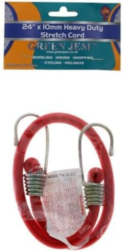 Green Jem 24 Inch Heavy Duty Stretch Bungee Cord