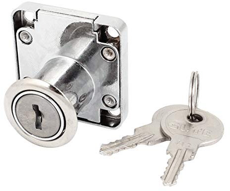 sourcing map 2 Schlüssel 22mm Hoher Zylinder Metallschrank Briefkasten Schublade Verriegelung de