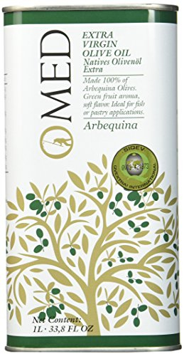 O-MED Natives Olivenöl Arbequina Kanister, 1er Pack (1 x 1000 ml)