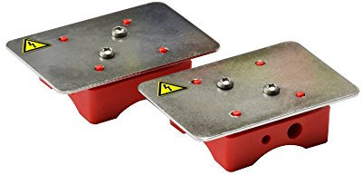 Best Price Square Marderabwehr-Erweiterung mit Hochspannungsplättchen, 1 St., Rot, Holzgriff, Quadratischer Edelstahlkopf, 1 mm, 0,02 kg