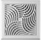 Cubierta Moderna Rejilla Ventilación Pared Diseño Con Red Obturador 150x150mm