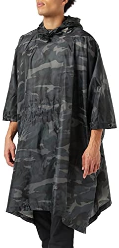 Brandit Ripstop Poncho, Farbe: darkcamo, Größe: OS