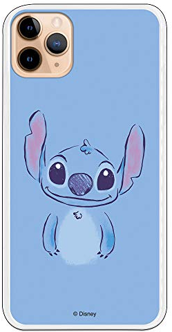 Official Lilo & Stitch Stitch Blue iPhone 11 Pro MAX Case to Protect Your Phone - Official Disney Licensed Flexible Silicone Apple Case