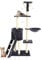 COZY PET Cat Tree Large Multi-Level Cat Tower, Heavy Duty Sisal Scratching Posts, Activity Centre, Kitten Tree Tower for Indoor Cats | CT06-Dark Grey