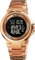 findtime Herrenuhr Digital Business Multifunktionsuhr Sportlich Armbanduhr Outdoor Metall Schlicht Rosegold Timer Stoppuhr LED Beleuchtung Kalender