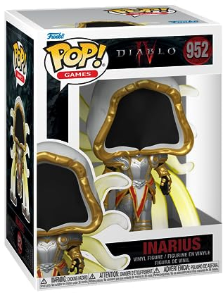 Funko Pop! Games: Diablo 4- Inarius - Vinyl-Sammelfigur - Geschenkidee - Offizielle Handelswaren - Spielzeug Für Kinder und Erwachsene - Video Games Fans - Modellfigur Für Sammler und Display