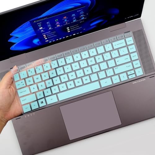 Keyboard Cover for 14 HP Envy 2-in-1 14t-es000 14-es0013dx 14-es0033dx, 2024 HP 14 inch Laptop 14-em 14-ES 14-ep 14z-em000 14-em0047nr 14-ep0097nr 14-ep0145cl 14t-ep000 14-ep000