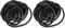 UNITEC Spiralschlauch 15mm 10 m schwarz (Packung mit 2)
