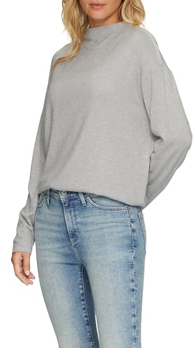 s.Oliver Longsleeve aus gebürstetem Jerseystrick