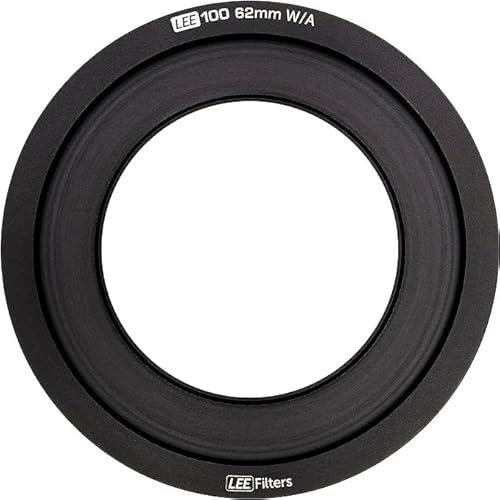 LEE Filters LEE100 FHWAAR62C Wide-Angle Adapter Ring 62mm Diameter Black Camera Accessory