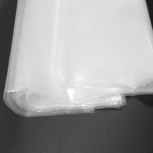 2M X 8M Schwerlast-Polyäthylen-Plastikfolie, Gewächshaus folie Polyethylen folie, Extra Dick 2320G Reißfest Garten folie aus Polyethylen