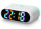 SOBEAU Digitaler Wecker,RGB Farbiger wecker,Digitaler Wecker mit Dual Alarm, Snooze, Buntes Nachtlicht, Dimmbar, 7 Wecktöne,Wecker Kinder Mädchen, Jungen für Nachttisch Schlafzimmer