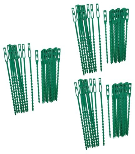 Sosoport 600 Stk Multifunktionale Krawatte Gartenpflanzenbindung Kletterpflanzenbindung Pflanzenhaken und -schlaufen Befestigungselement für Weinreben Anlage gartenpflanze fix krawatte pp