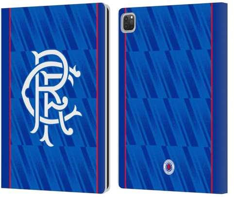 Head Case Designs sous Licence Officielle Rangers FC Accueil Kit 2024/25 Étui Portefeuille en Cuir Compatible avec Apple iPad Pro 13 M4 2024
