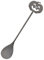 Cabilock Juego de Cucharas de Calabaza para Vajilla de Halloween Cucharillas Góticas para Bebés Y Adultos Barra de Postres