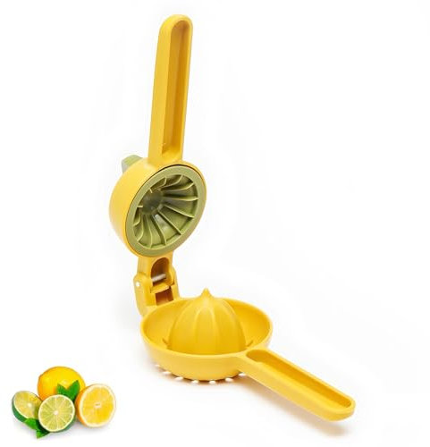 Spremiagrumi Manuale,RoadLoo Spremi Limone Manuale Professionale Succo di Limone Pressa 9 cm di Diametro Spremi Agrumi Spremi Melograno Facile da usare per Bar Cucina Ristorante Spremute Fresche
