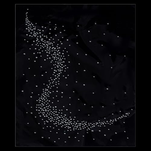FINGERINSPIRE 6 Bogen Glitzer Hotfix Strass Aufbügler Star River Design Kristall Strass Aufkleber 2mm 3mm Flacher Runder Strass Aufnäher Hot Melt Funkelnder Aufkleber Für Kleidung DIY Dekor