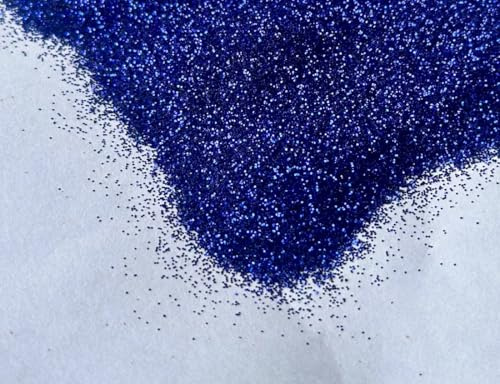 EliteKoopers Feiner Glitzer, 10 g, Glanzpulver für Kunst und Handwerk, Nagelkunst, Farbe, Wanddekoration, kosmatisch (dunkelblau)