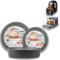 Arca, Set 3 Teglie Rotonde 16/18/20 cm per Friggitrice ad Aria e Forno, Antiaderenti e Adatte alla Lavastoviglie, Ideali per Torte e Altre Ricette, in Alluminio, Made in Italy