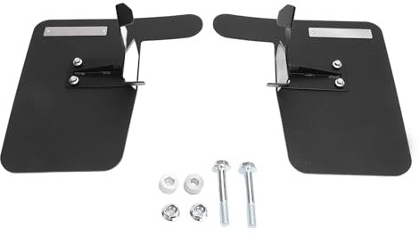 Trailing Arm Mud Flaps, Mud Guard Compatible with Maverick X3, Block Sand and Dirt, Easy Installation, Extensive Coverage, Protect Rear Suspension Components with HDPE and Steel