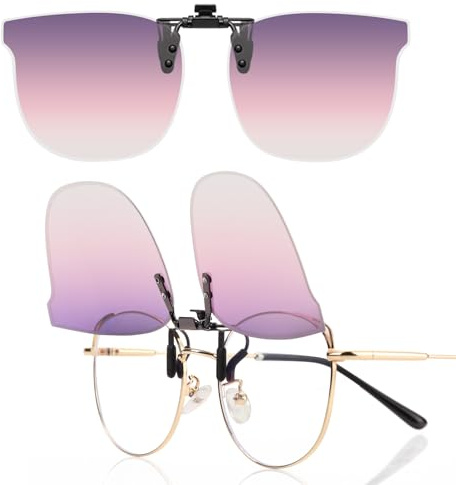 LUFF Clip Polarisé Unisexe Sur des Lunettes de Soleil - Convient à la Plupart des Lunettes, Good Pour Conduite/pêche