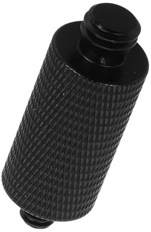 Toddmomy Mic Stand Screw Adapter to Male Thread Converter for Camera Tripod Microphone Mount Compatible with DSLR Live Streaming Filming Recording Equipment