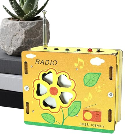 DIY FM Radio Bausatz,Experimentierspielzeug - Experimentierkasten Für Kinder - Für Eltern Lehrkräfte Homeschooling Schulprojekte Unterricht Wochenendaktivitäten