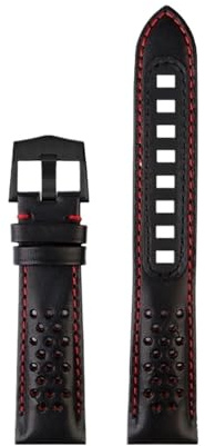Generisch Kompatibel mit Omega Super Moon Dark Side 311.92 311.92.44 Apollo 8 Uhrenarmband 21 mm Herren-Uhrenarmband aus Rindsleder