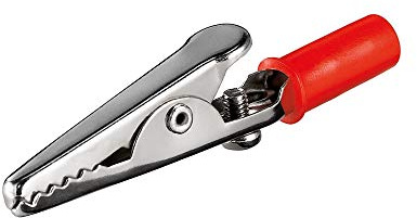 goobay 11411 Alligator clip with screw - length 51 mm