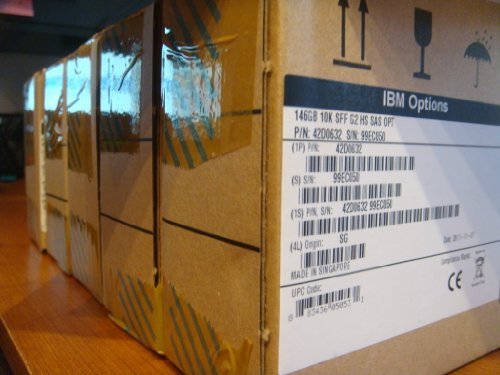 IBM 146GB 6.4cm 2.5in SFF 10K 6Gbps SAS HDD