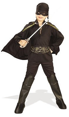 Rubies - 8/10 ans - Zorro (sans épée)